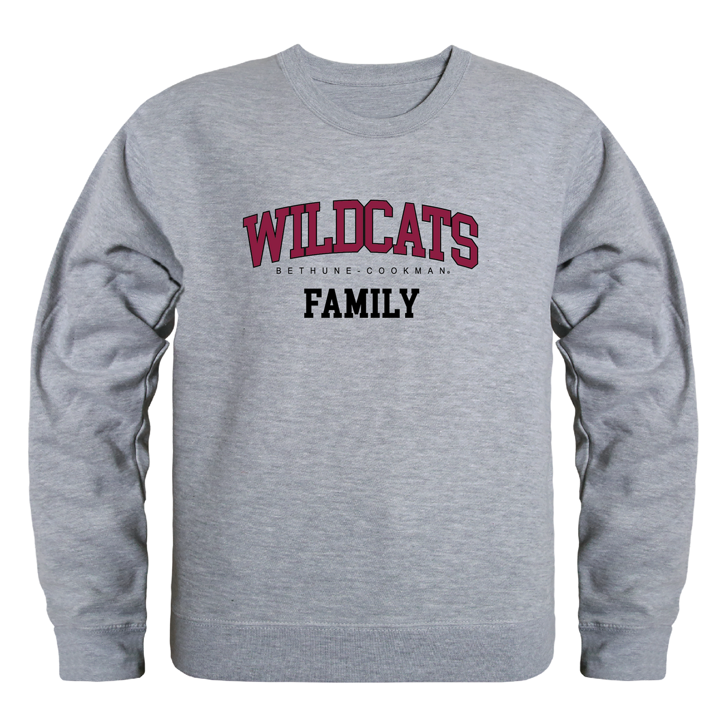 Bethune-Cookman Wildcats Family Crewneck Pullover Sweatshirt Sweater