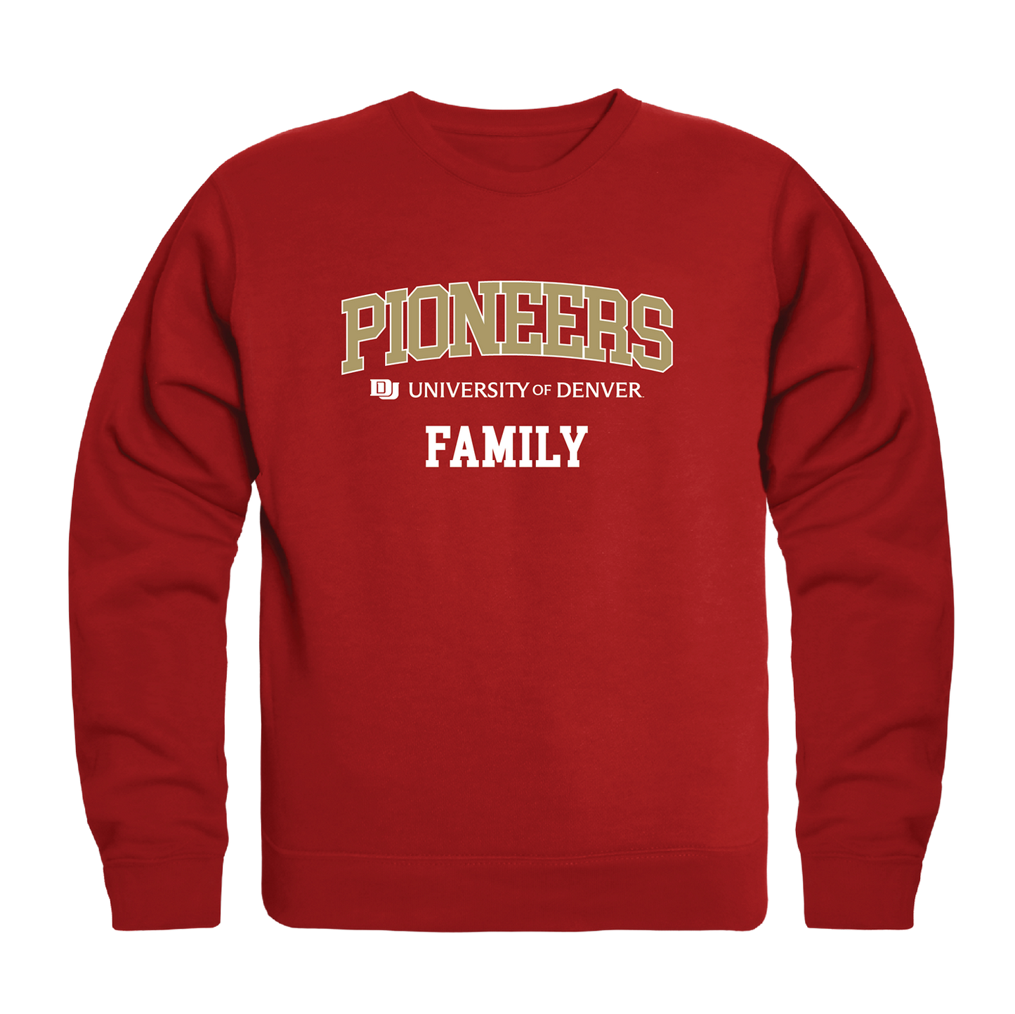 Denver Pioneers Family Crewneck Pullover Sweatshirt Sweater