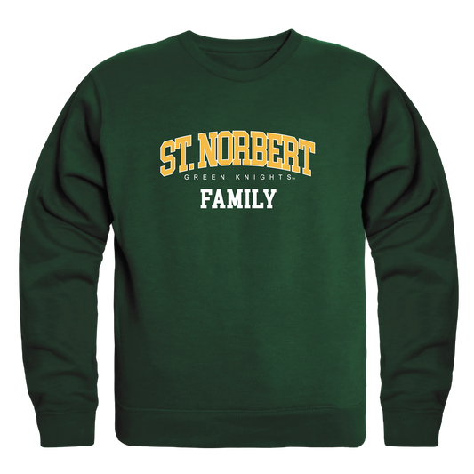 St. Norbert College Green Knights Family Crewneck Pullover Sweatshirt Sweater