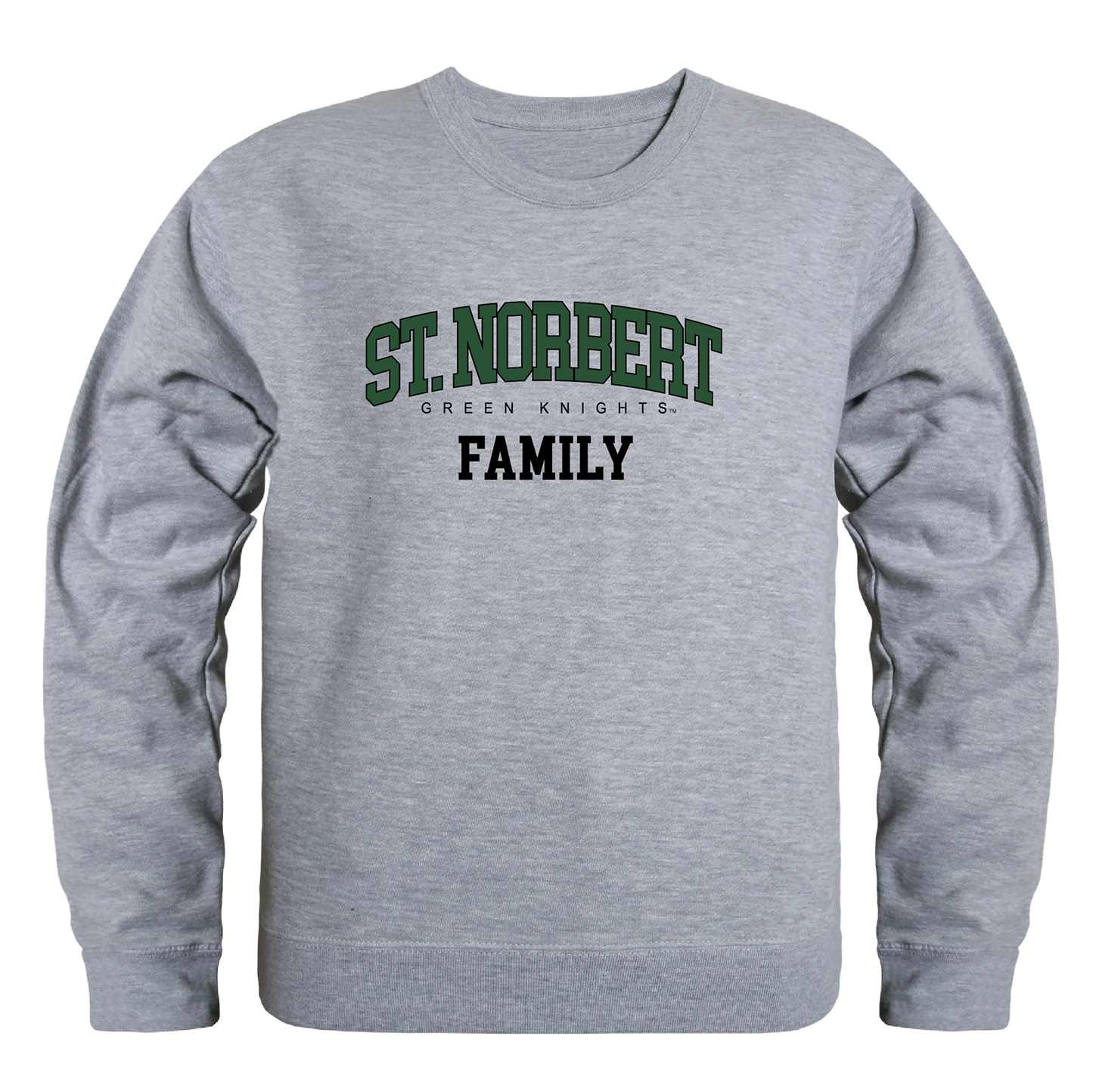 St. Norbert College Green Knights Family Crewneck Pullover Sweatshirt Sweater