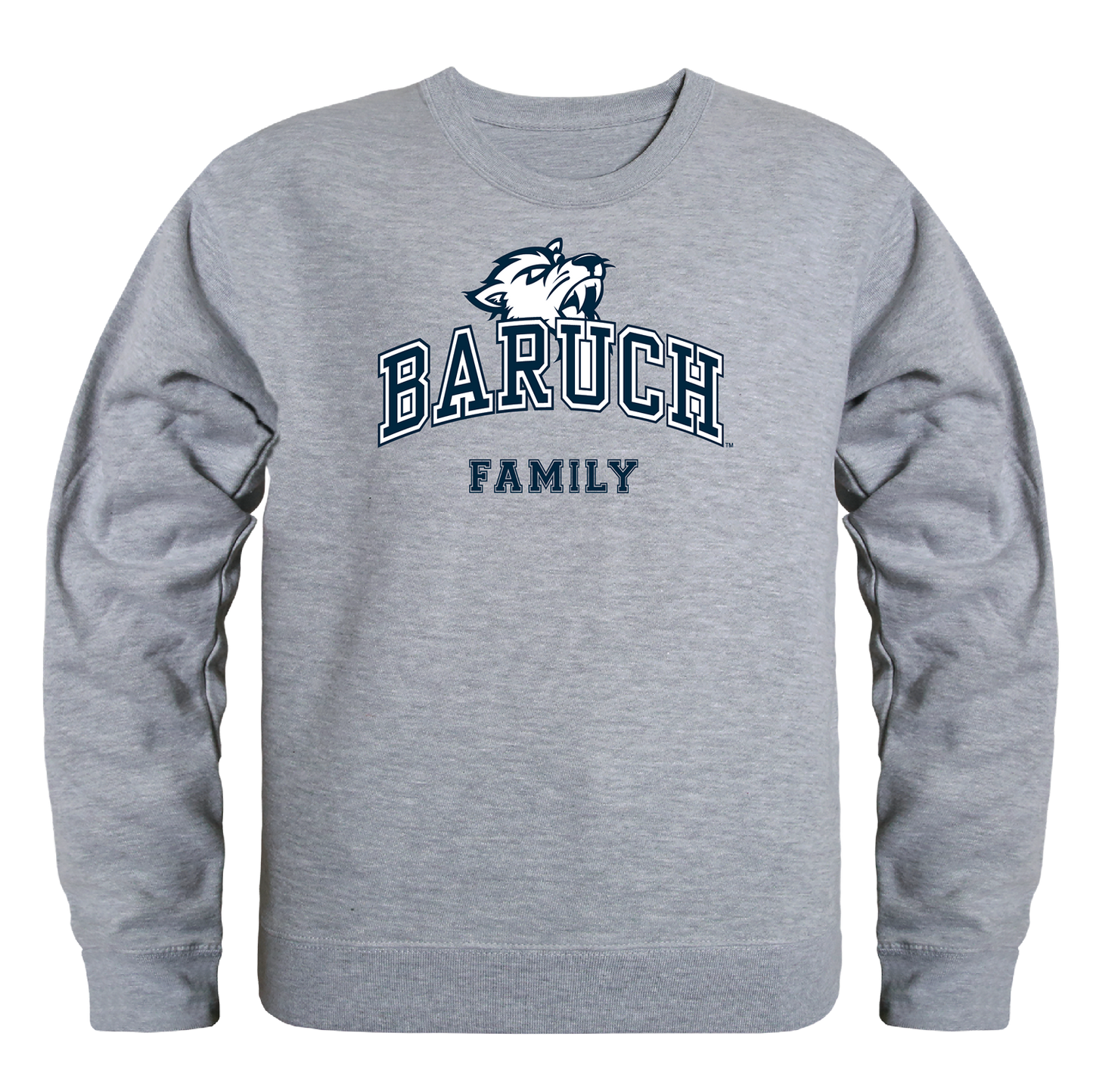 Baruch College Bearcats Family Crewneck Pullover Sweatshirt Sweater