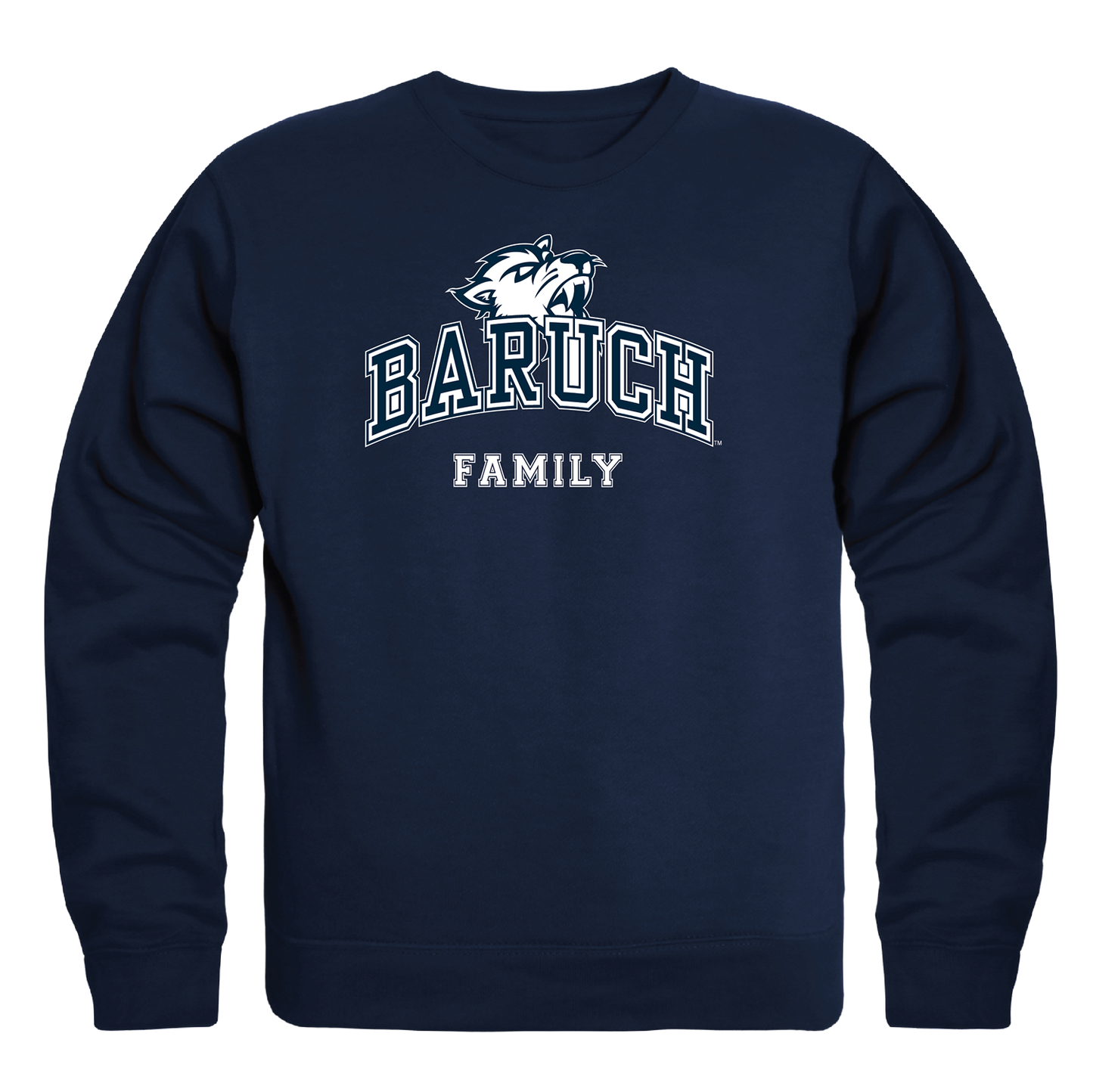 Baruch College Bearcats Family Crewneck Pullover Sweatshirt Sweater