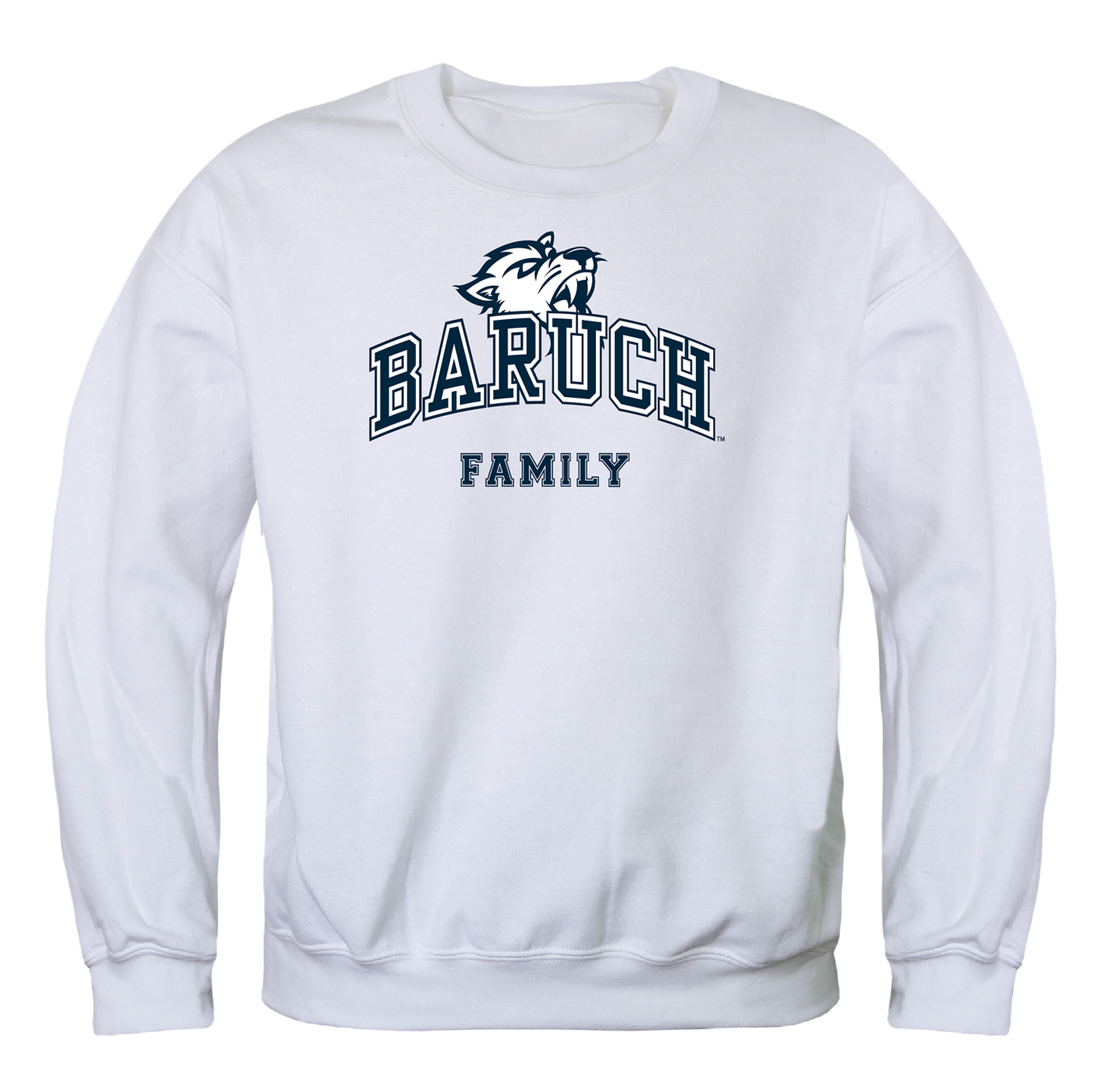 Baruch College Bearcats Family Crewneck Pullover Sweatshirt Sweater