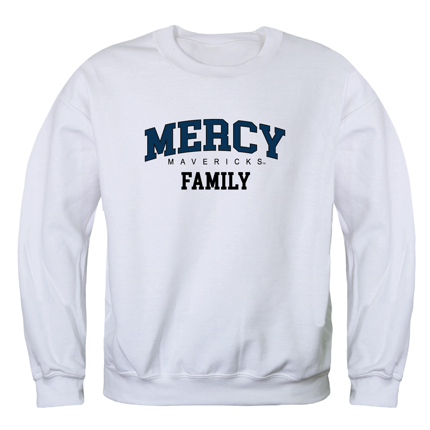 Mercy College Mavericks Family Crewneck Pullover Sweatshirt Sweater