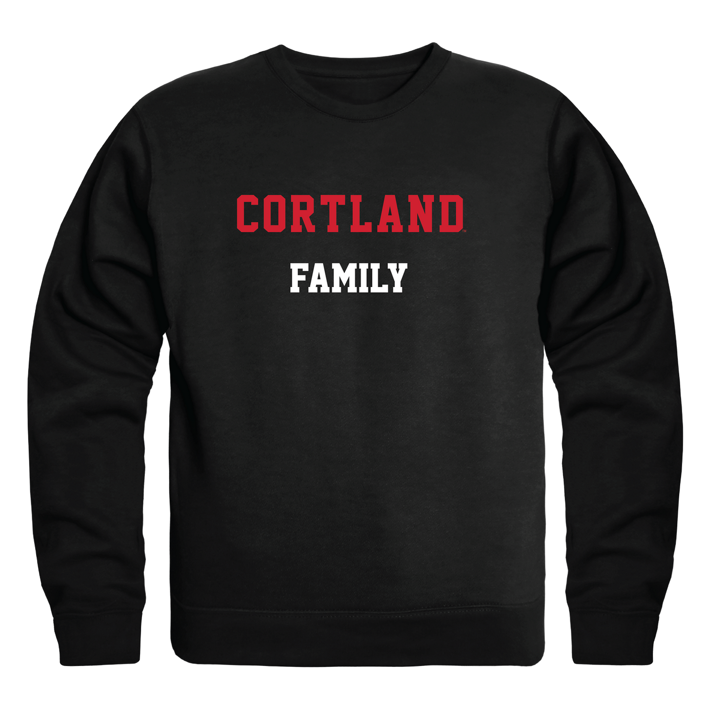 SUNY Cortland Red Dragons Family Crewneck Pullover Sweatshirt Sweater