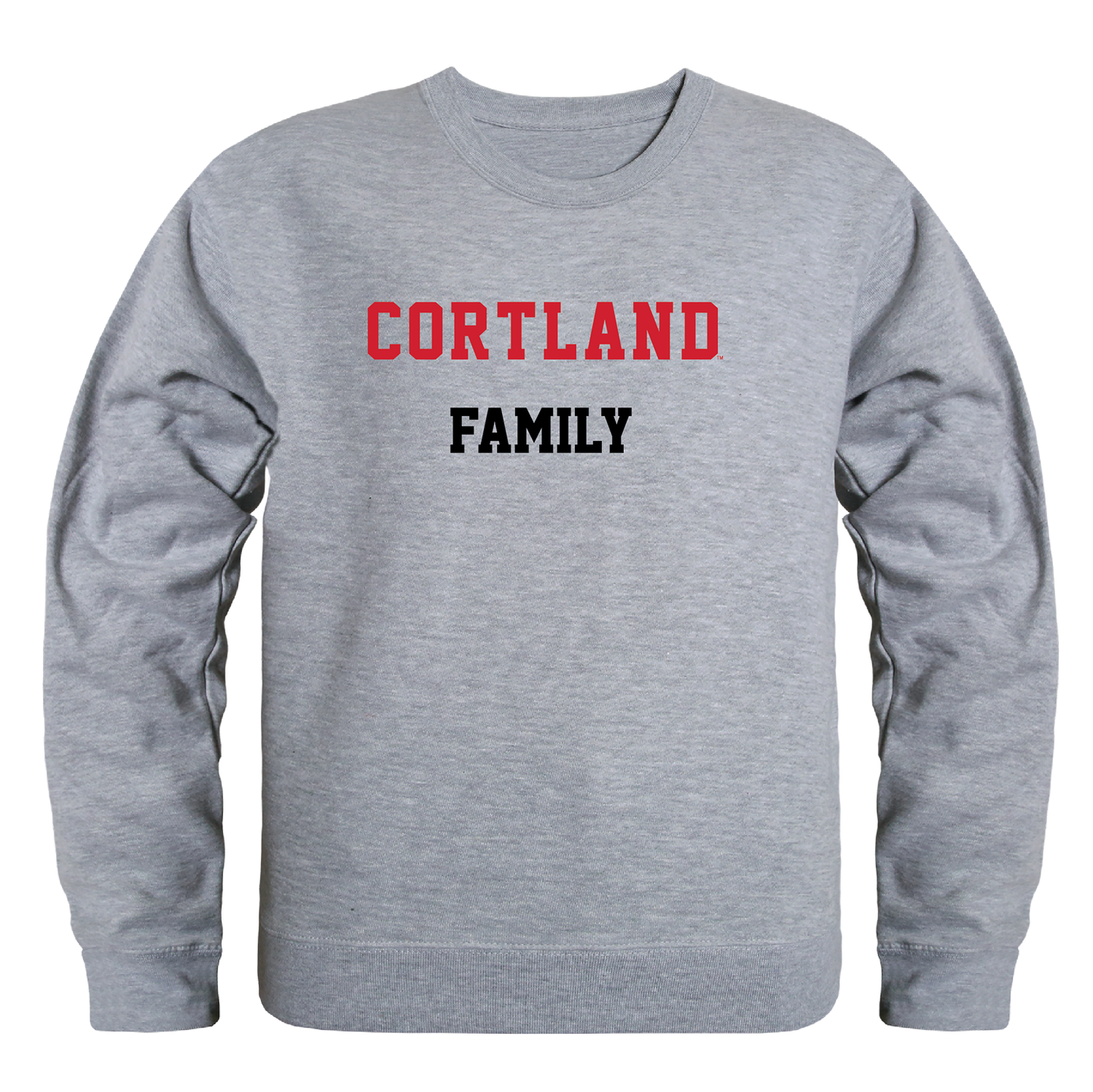 SUNY Cortland Red Dragons Family Crewneck Pullover Sweatshirt Sweater