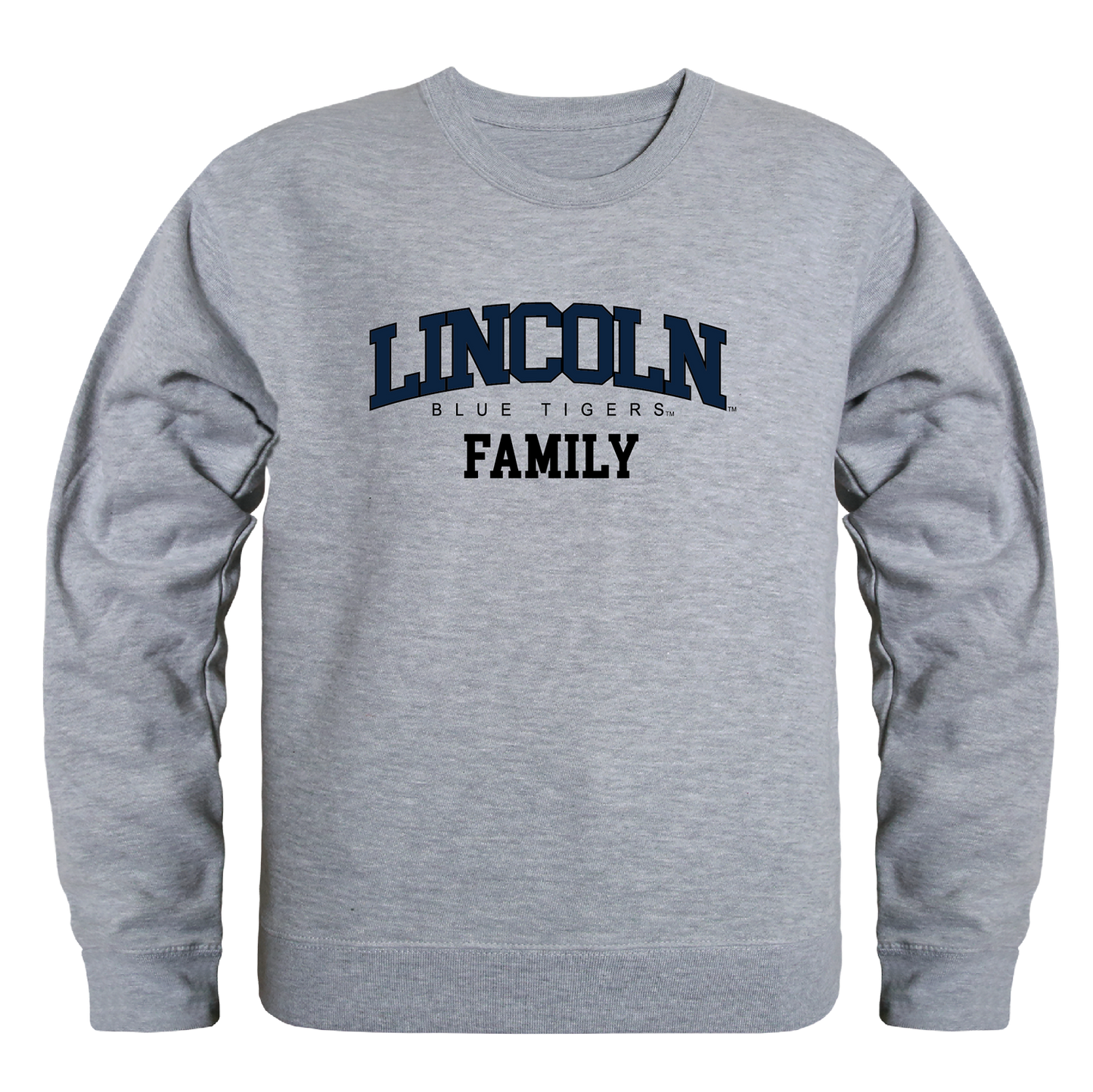 Lincoln University Blue Tigers Family Crewneck Pullover Sweatshirt Sweater