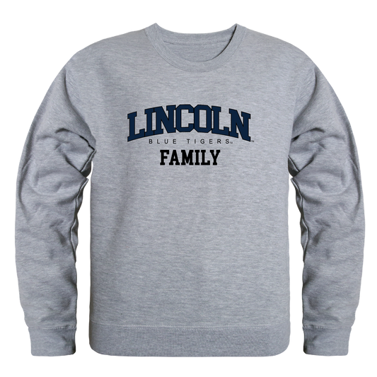 Lincoln University Blue Tigers Family Crewneck Pullover Sweatshirt Sweater