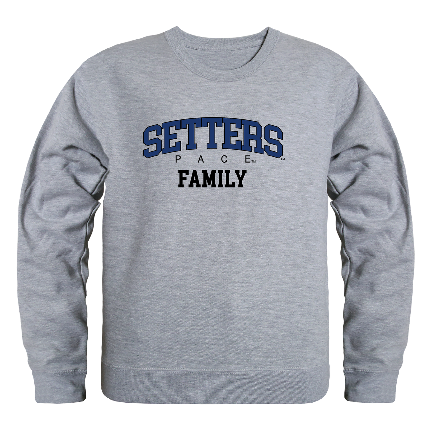 Pace University Setters Family Crewneck Pullover Sweatshirt Sweater