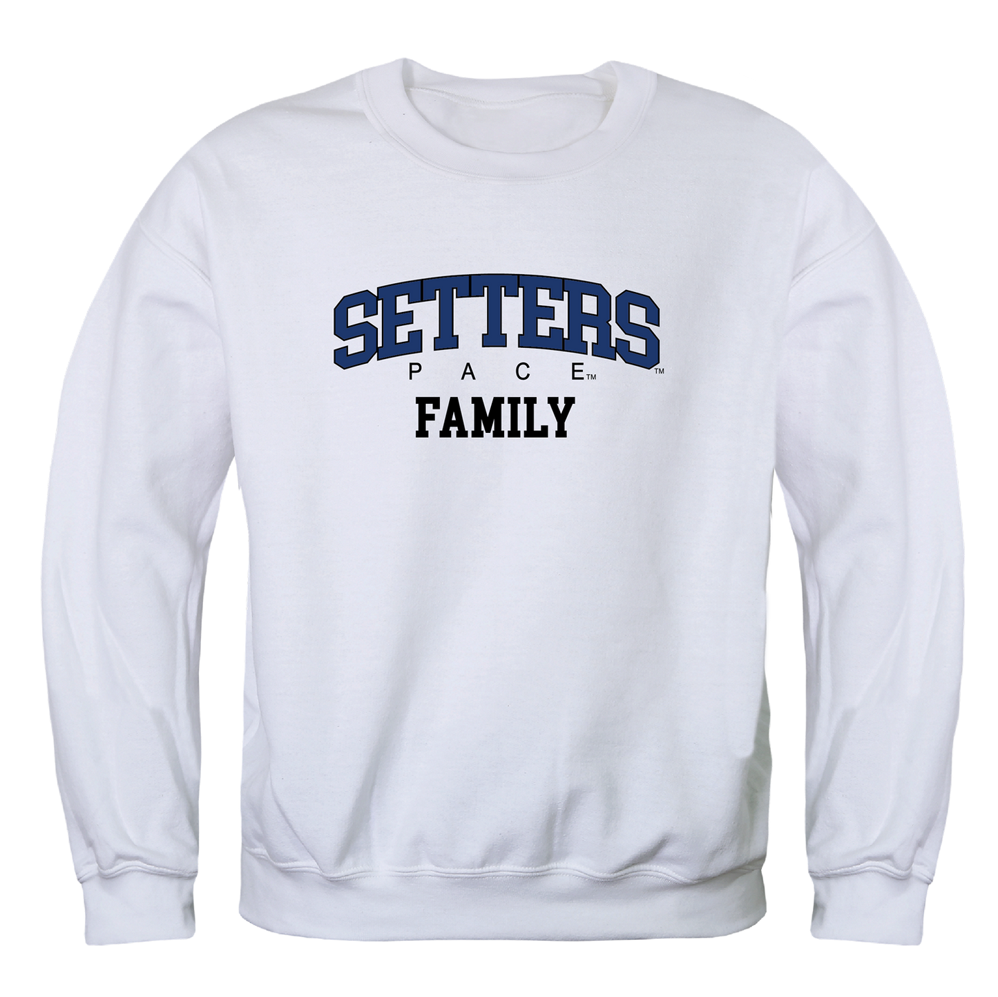 Pace University Setters Family Crewneck Pullover Sweatshirt Sweater