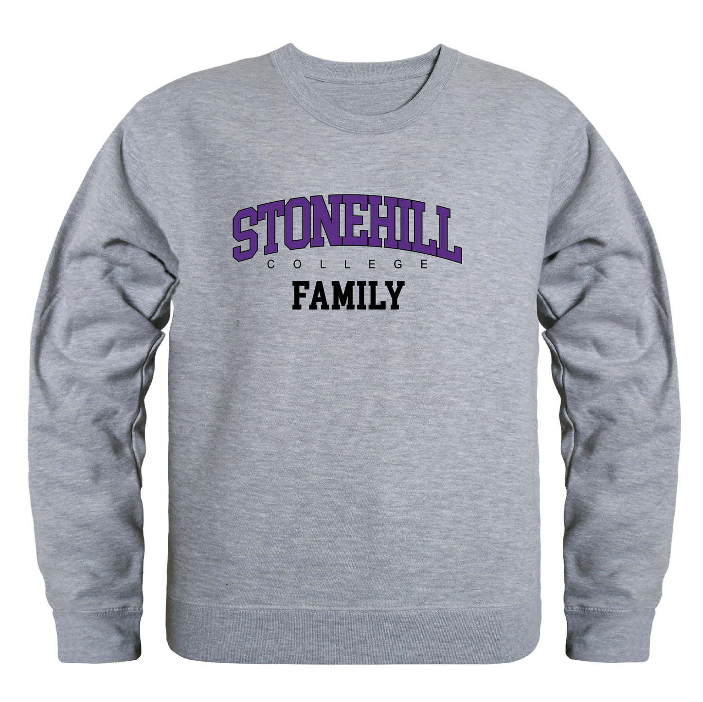 Stonehill College Skyhawks Family Crewneck Pullover Sweatshirt Sweater