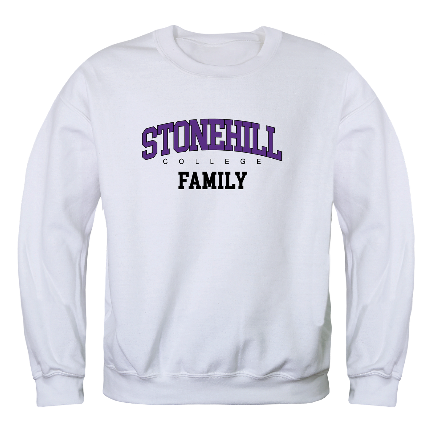 Stonehill College Skyhawks Family Crewneck Pullover Sweatshirt Sweater