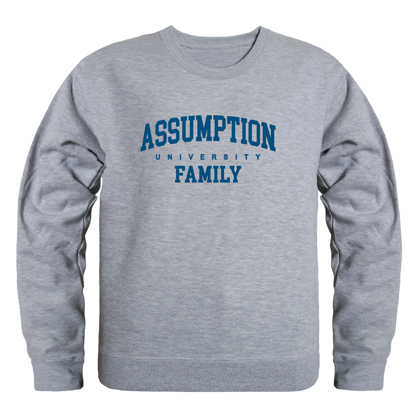 Assumption University Greyhounds Family Crewneck Pullover Sweatshirt Sweater