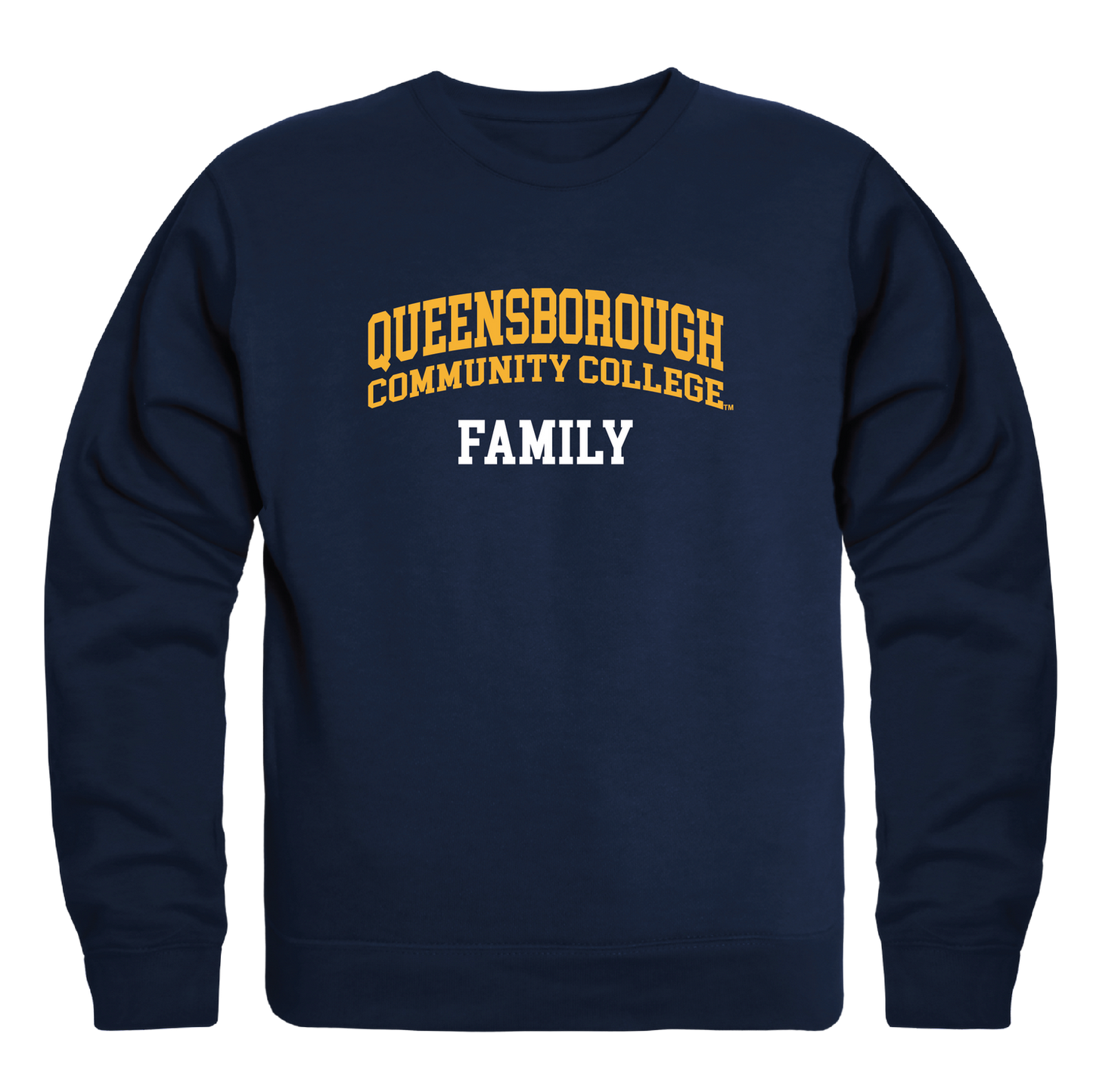 QCC Queensborough Tigers Family Crewneck Pullover Sweatshirt Sweater